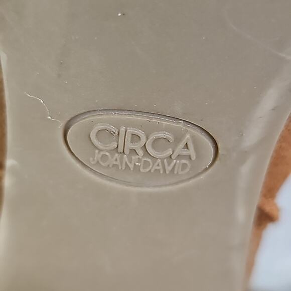 Circa Joan & David Jadine Cognac Leather Ankle Boots Womens Size 11 - Picture 8 of 14